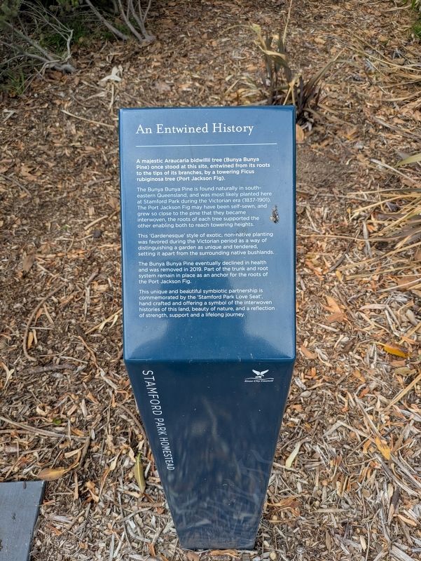 An Entwined History Marker image. Click for full size.