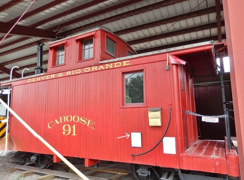 D&RG(W) Caboose 91 (0575). Click for full size. D&RG(W) Caboose 91 (0575) image. Click for full size.