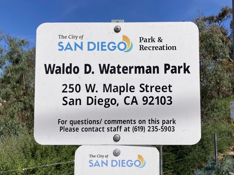 Waldo D. Waterman Park image. Click for full size.