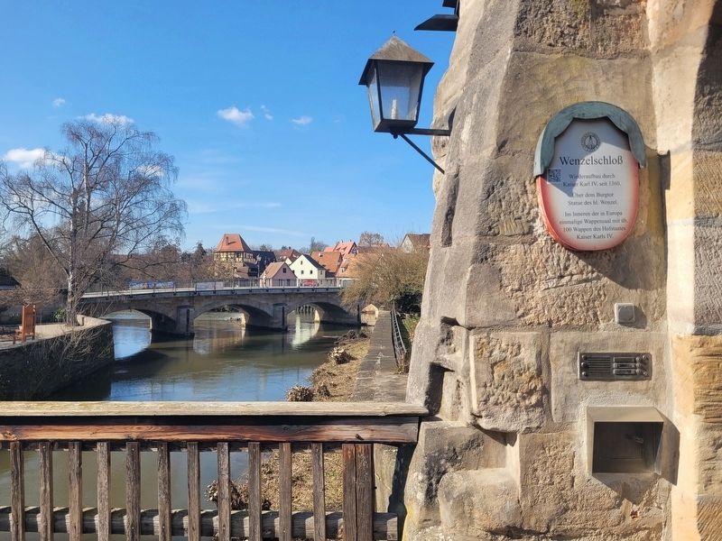 Wenzelschlo� / Castle of St. Wenceslas Marker image. Click for full size.