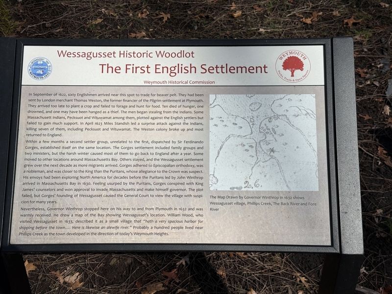 First English Settlement Marker. Click for full size. First English Settlement Marker image. Click for full size.