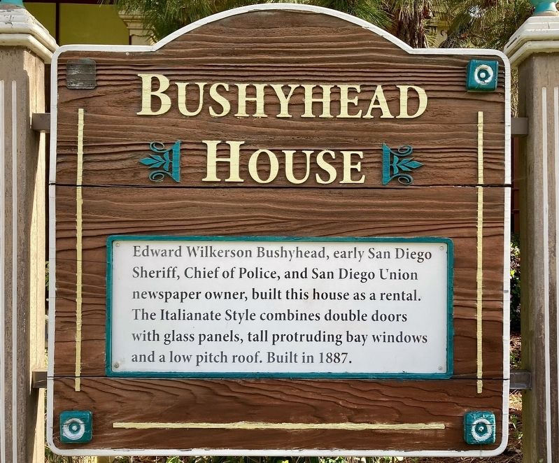 Bushyhead House Marker. Click for full size. Bushyhead House Marker image. Click for full size.