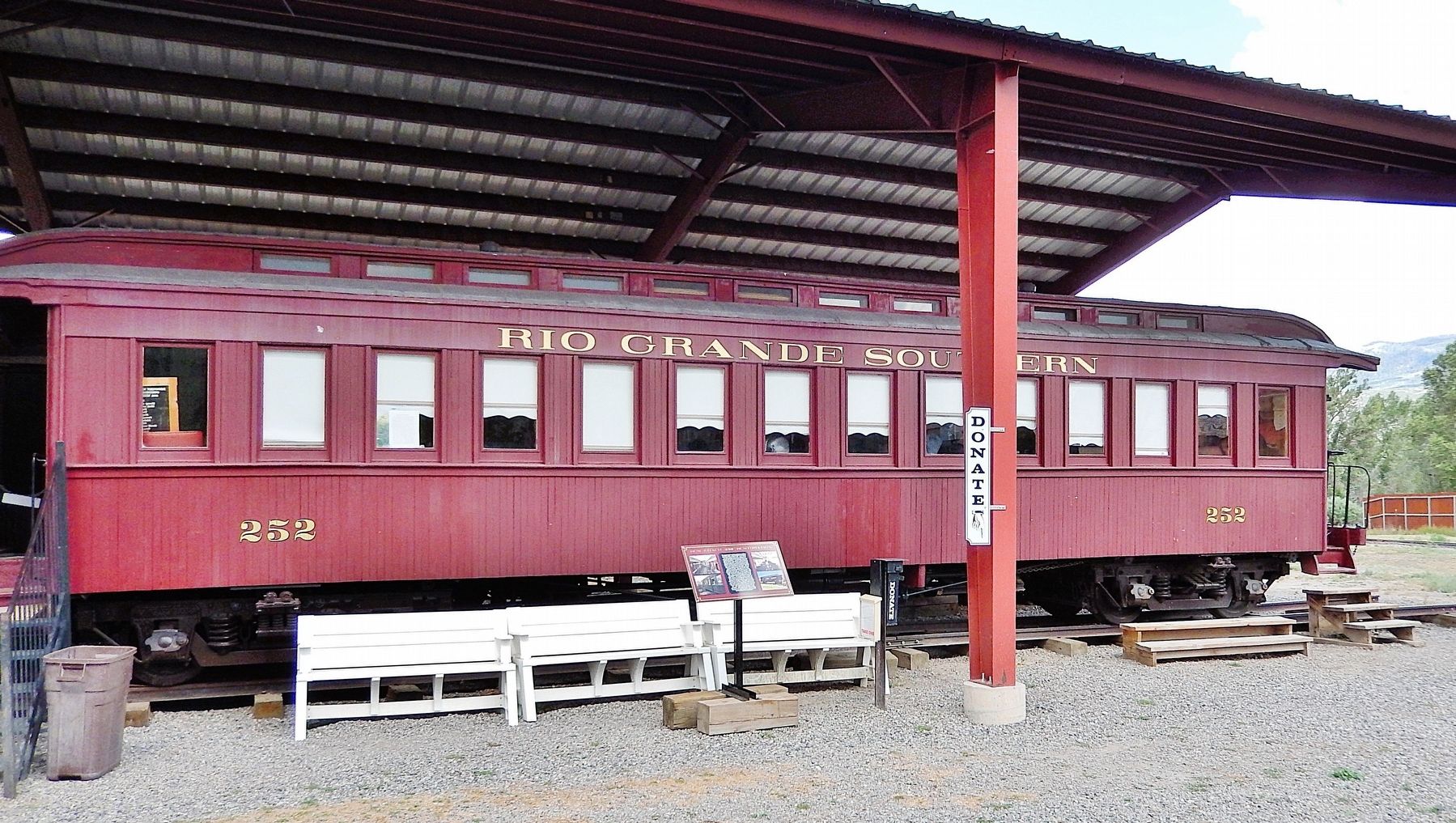 RGS Coach 252 Restoration Marker. Click for full size. RGS Coach 252 Restoration Marker image. Click for full size.