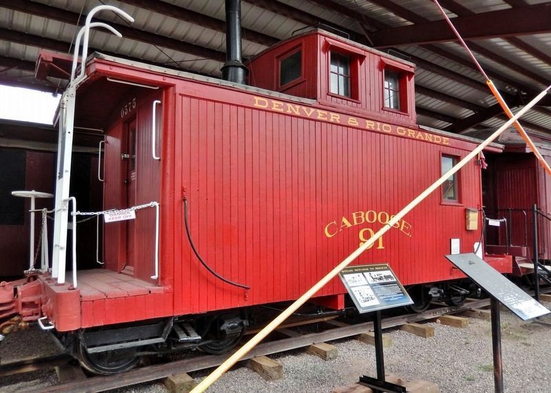 D&RG(W) Caboose 91 (0575). Click for full size. D&RG(W) Caboose 91 (0575) image. Click for full size.