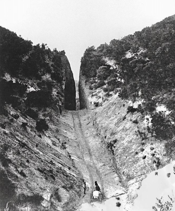 Beale's Cut - 1872. Click for full size. Beale's Cut - 1872 image. Click for full size.