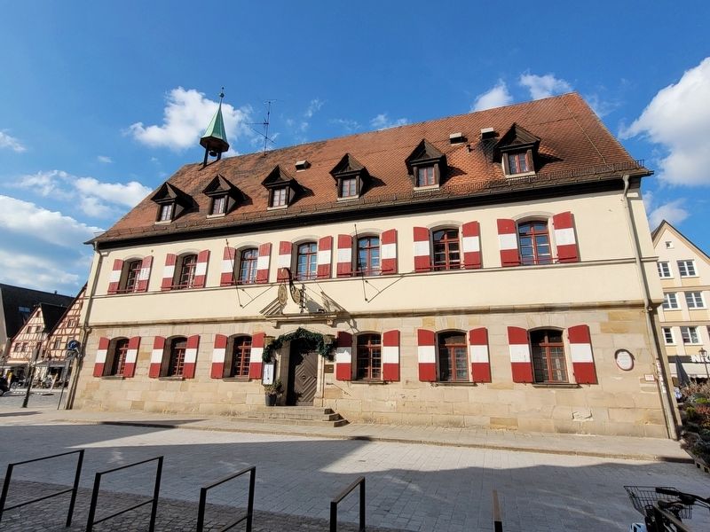 Altes Rathaus / Old Town Hall Marker. Click for full size. Altes Rathaus / Old Town Hall Marker image. Click for full size.