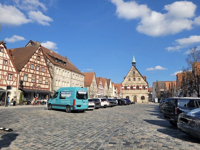 Altes Rathaus / Old Town Hall Marker. Click for full size. Altes Rathaus / Old Town Hall Marker image. Click for full size.