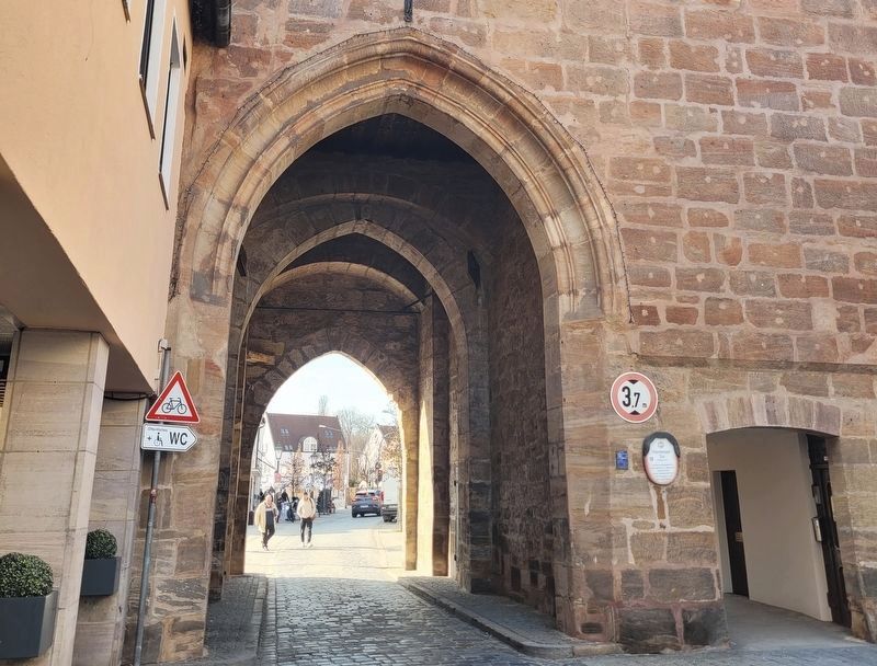 N�rnberger Tor / Nuremberg Gate Marker image. Click for full size.
