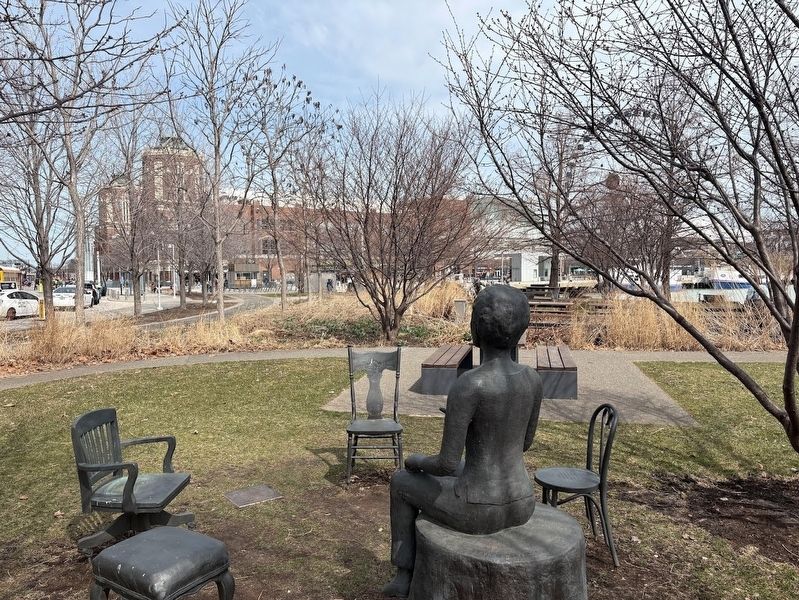 To Sit a While, near Navy Pier image. Click for full size.