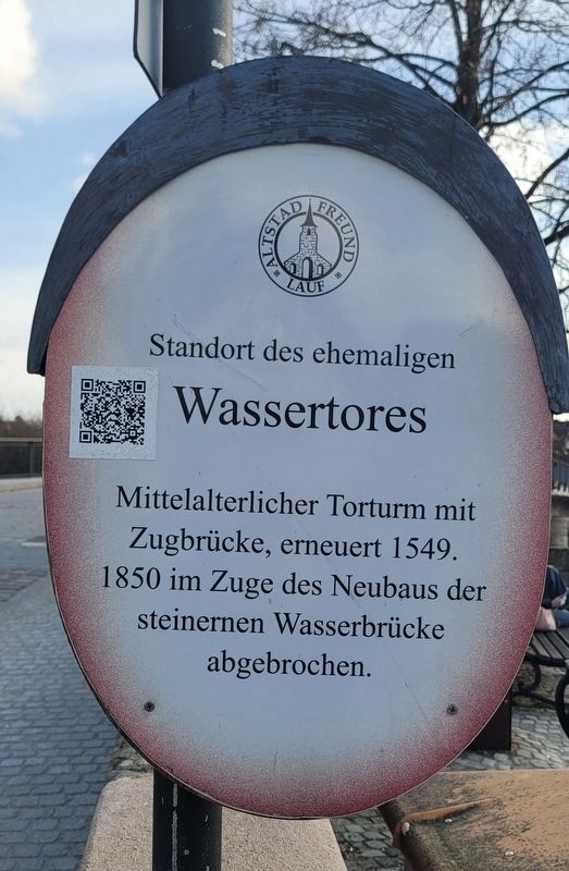 Wassertores / Water Gate Marker image. Click for full size.