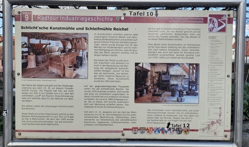 Schlicht'sche Kunstm�hle und Schleifm�hle Reichel / Schlicht Roller Mill and Reichel Grinding Mill M image. Click for full size.