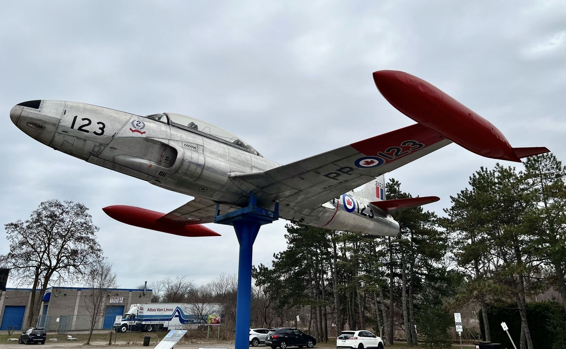 Canadair CT-133 Silver Star image. Click for full size.