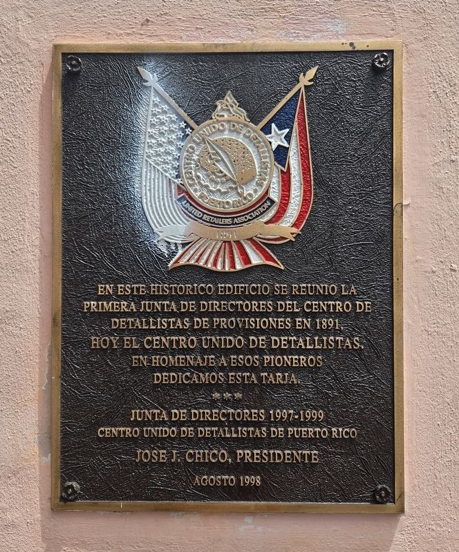 The Center for Provision Retailers Building Marker. Click for full size. The Center for Provision Retailers Building Marker image. Click for full size.