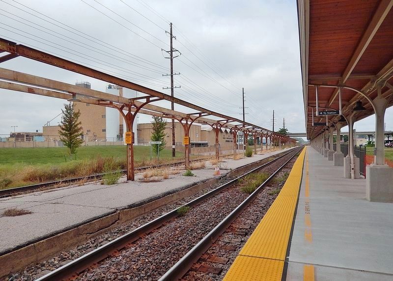 Burlington Depot Active Tracks & Canopy. Click for full size. Burlington Depot Active Tracks & Canopy image. Click for full size.