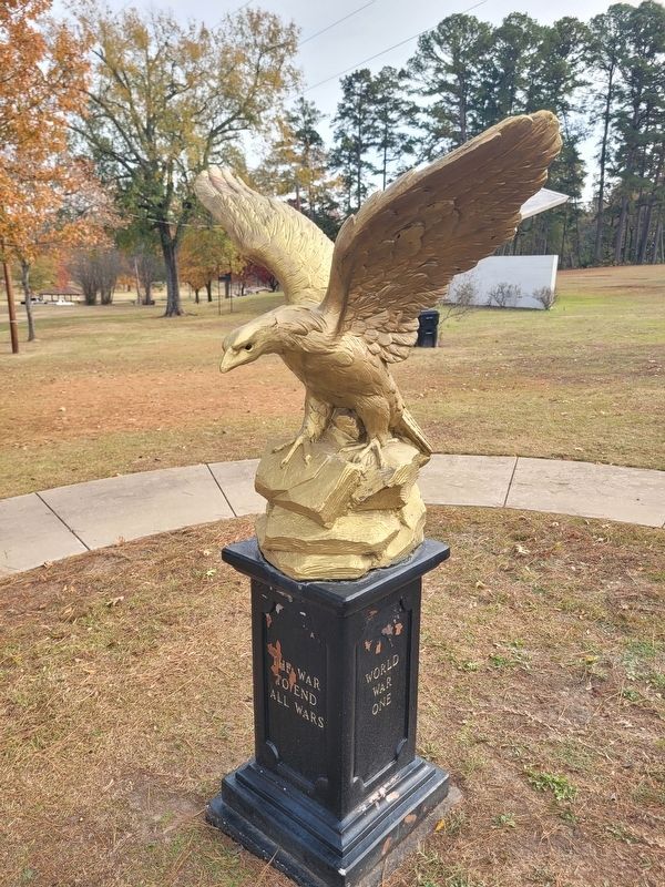 World War One Eagle Memorial. Click for full size. World War One Eagle Memorial image. Click for full size.