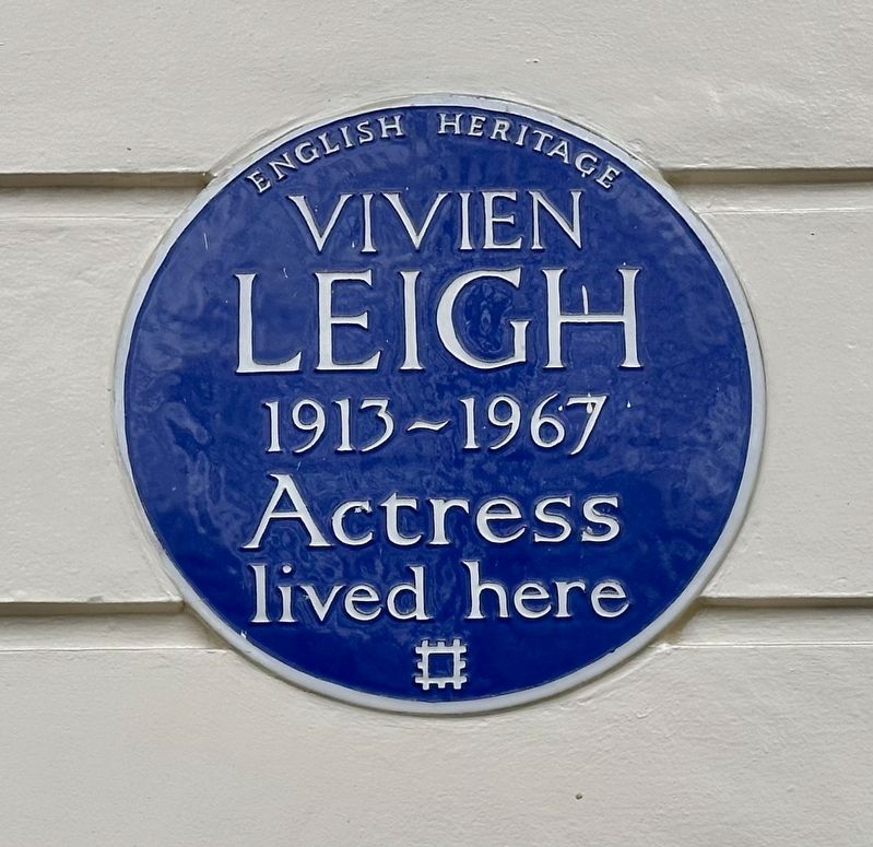 Vivien Leigh Marker. Click for full size. Vivien Leigh Marker image. Click for full size.