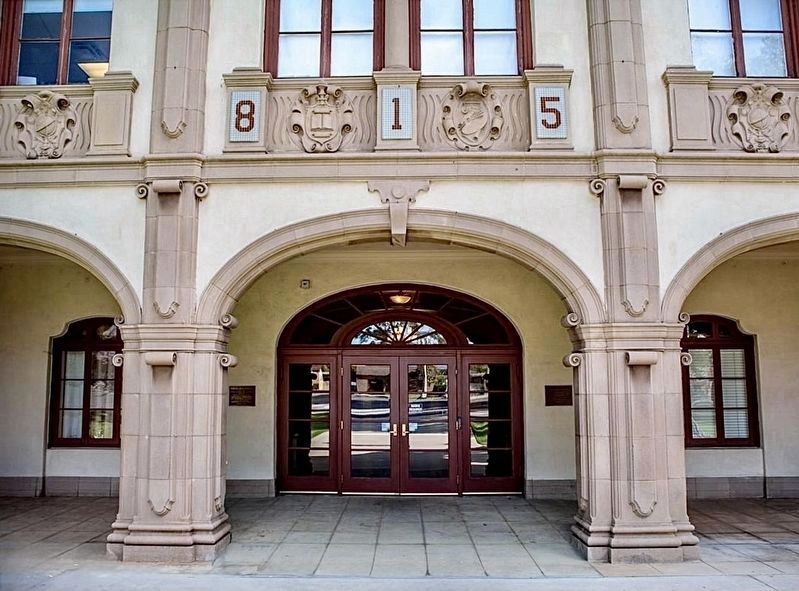 Corona High School Marker image. Click for full size.
