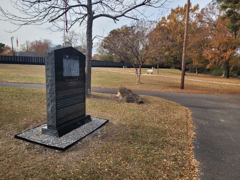 The Korean War Marker. Click for full size. The Korean War Marker image. Click for full size.