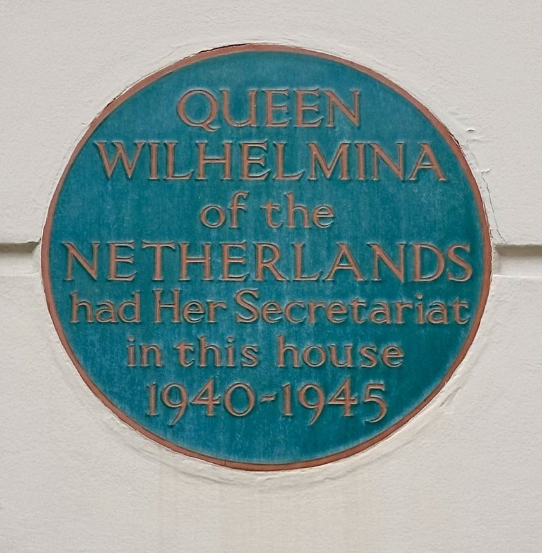 Queen Wilhelmina Marker. Click for full size. Queen Wilhelmina Marker image. Click for full size.