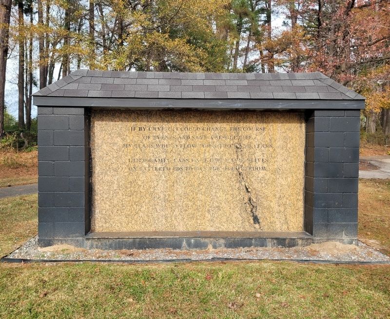 If By Crying Memorial image. Click for full size.
