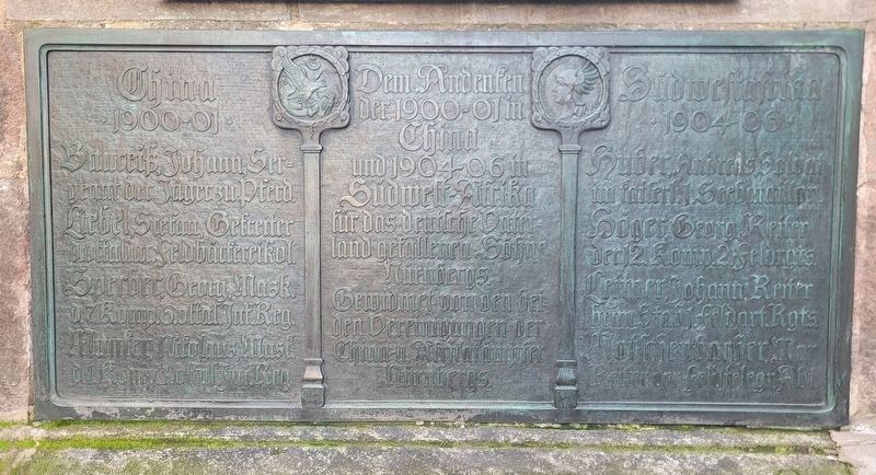 Dem Andenken / In Memory Marker image. Click for full size.