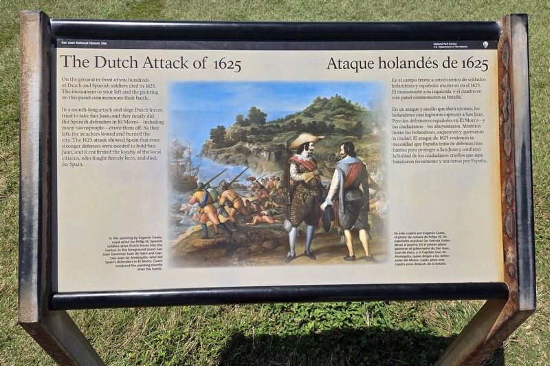 The Dutch Attack of 1625 Marker image. Click for full size.