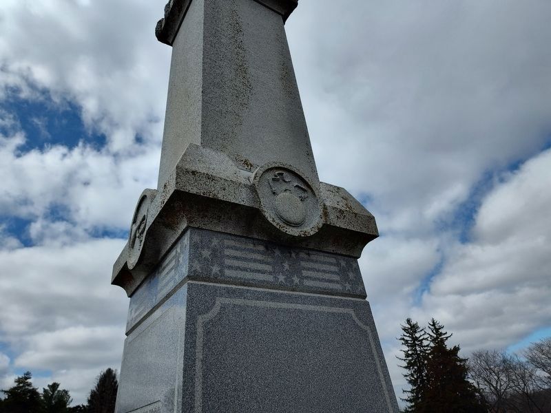 Bethel Township Civil War Memorial. Click for full size. Bethel Township Civil War Memorial image. Click for full size.
