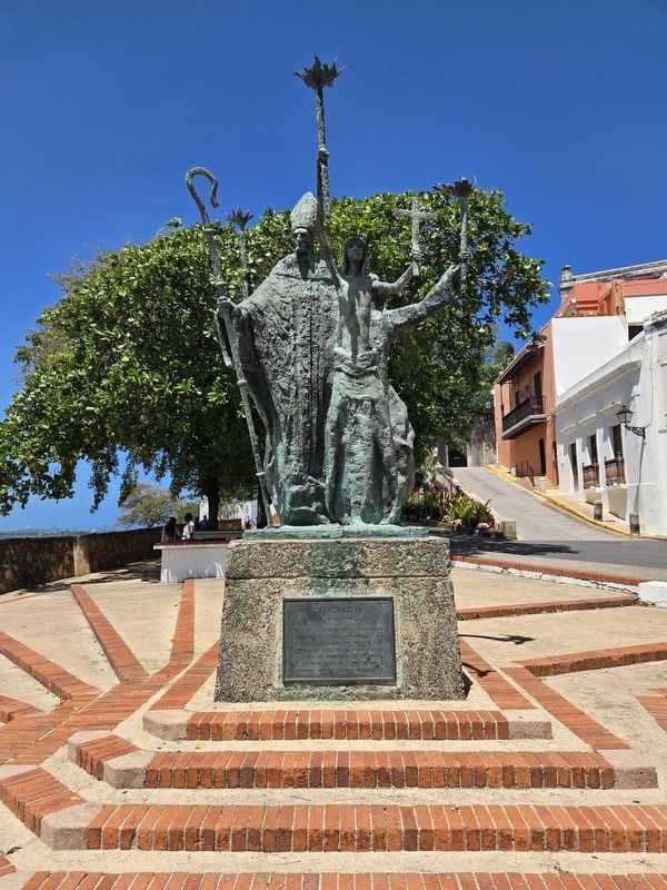 La Rogativa and Marker. Click for full size. La Rogativa and Marker image. Click for full size.