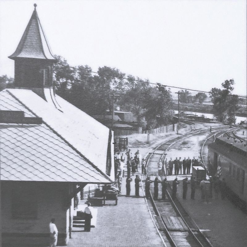 Marker detail: Wabash Station. Click for full size. Marker detail: Wabash Station image. Click for full size.