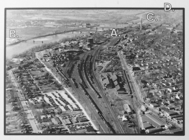 Marker detail: Ottumwa Stations. Click for full size. Marker detail: Ottumwa Stations image. Click for full size.