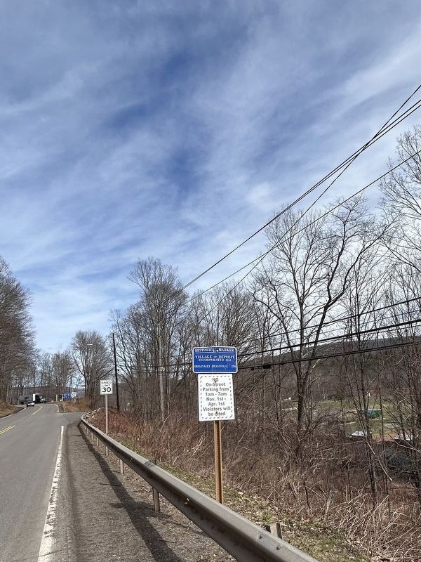 Village of Deposit Marker image. Click for full size.