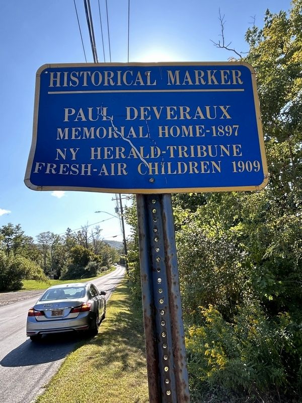Paul Deveraux Marker. Click for full size. Paul Deveraux Marker image. Click for full size.