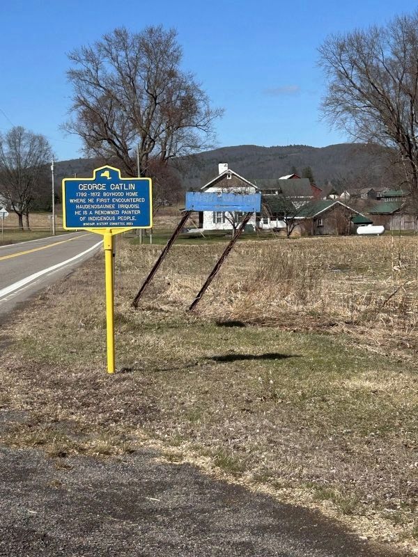 George Catlin Marker. Click for full size. George Catlin Marker image. Click for full size.