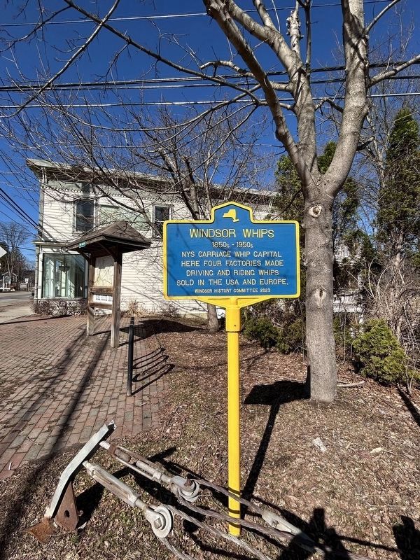Windsor Whips Marker. Click for full size. Windsor Whips Marker image. Click for full size.