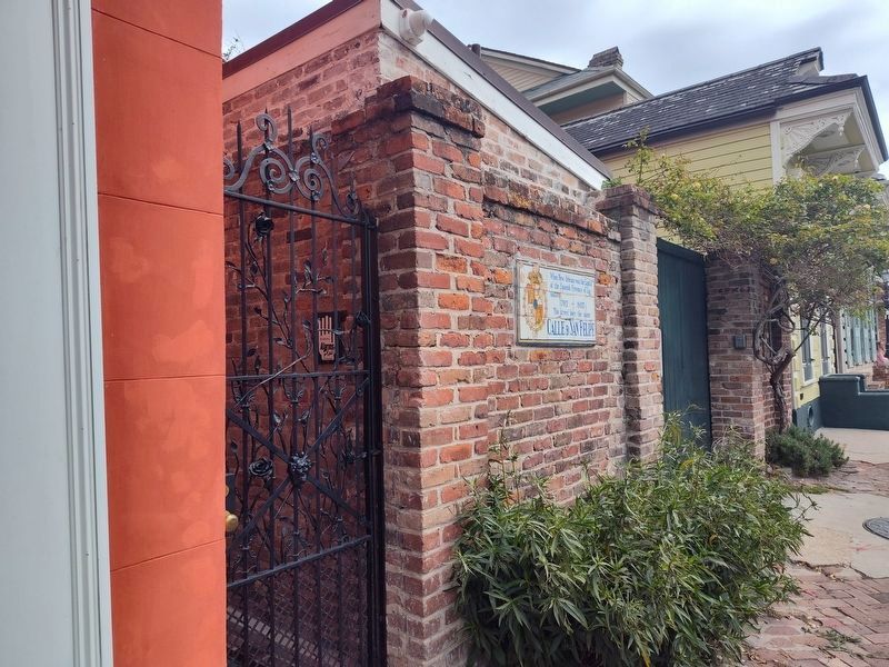 Calle de San Felipe Marker. Click for full size. Calle de San Felipe Marker image. Click for full size.
