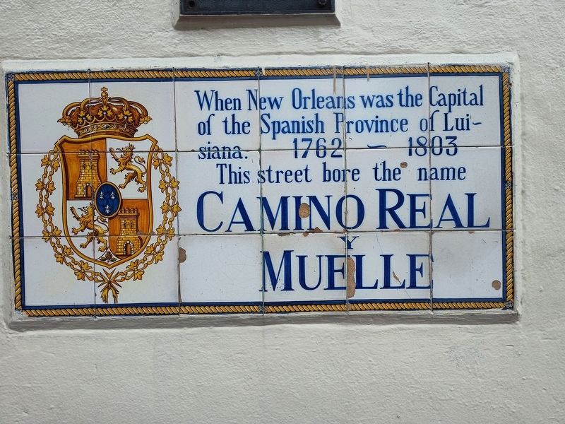 Camino Real y Muelle Marker image. Click for full size.