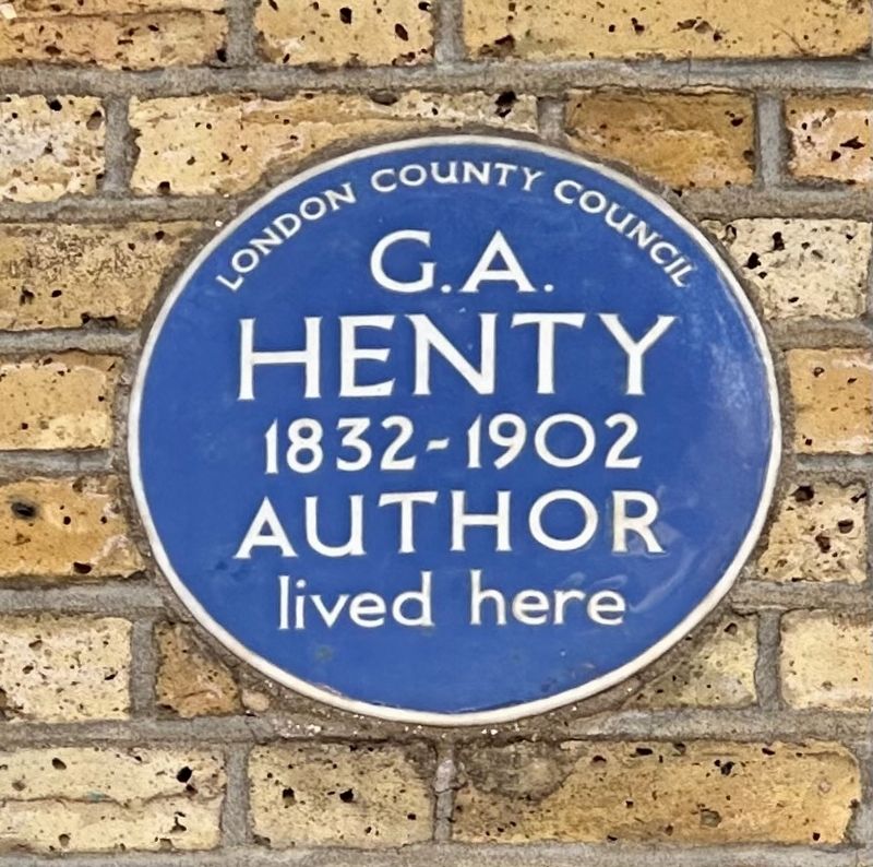 George Alfred Henty Marker image. Click for full size.