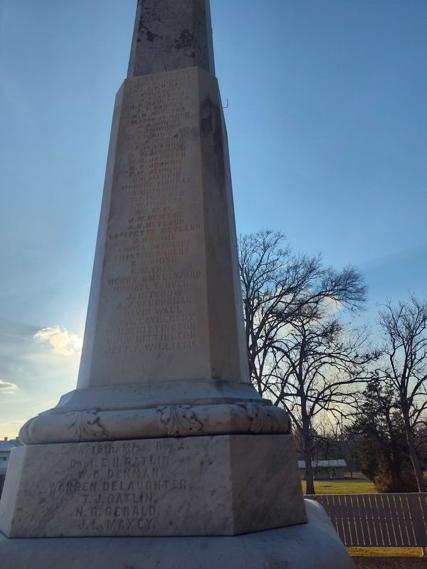 Amite County Confederate Honor Roll Marker image. Click for full size.