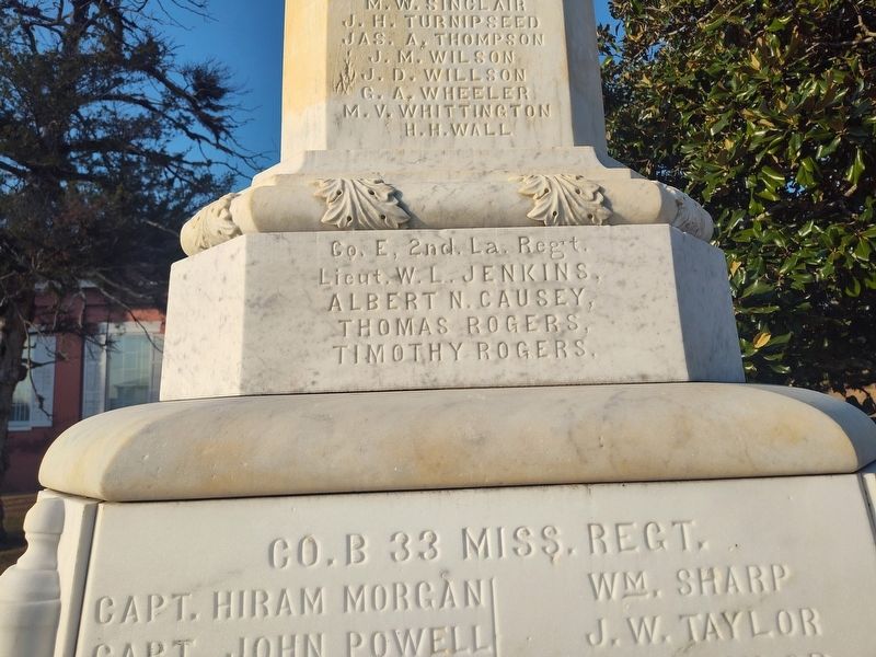Amite County Confederate Honor Roll Marker image. Click for full size.