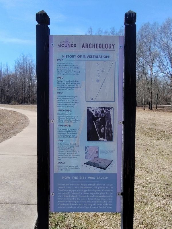 Archeology Marker image. Click for full size.