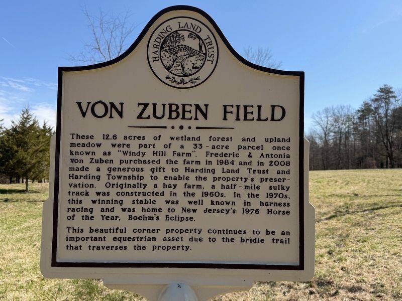 Von Zuben Field Marker image. Click for full size.