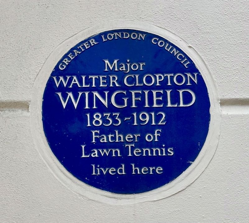Walter Clopton Wingfield Marker image. Click for full size.