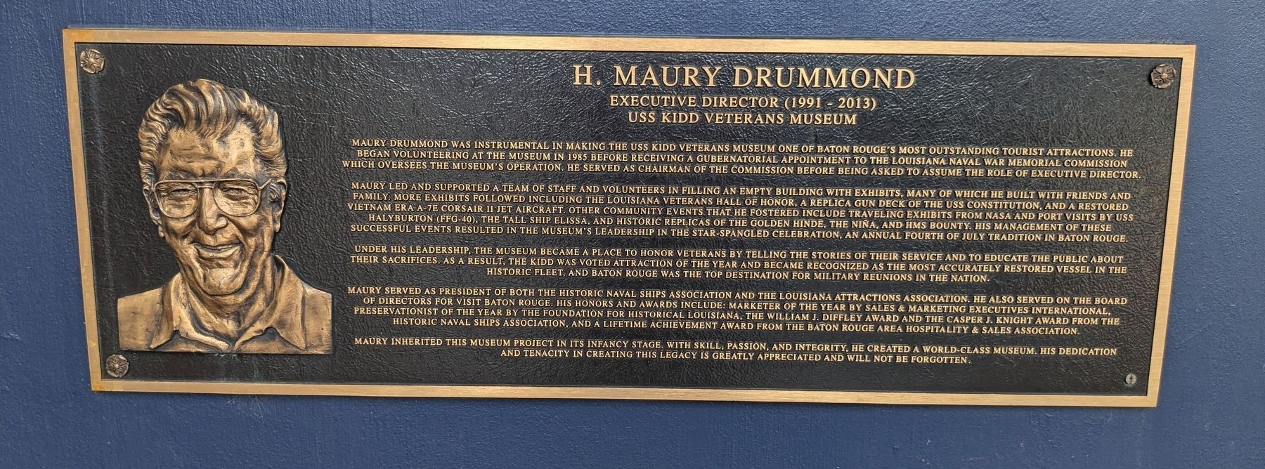 H. Maury Drummond Marker image. Click for full size.
