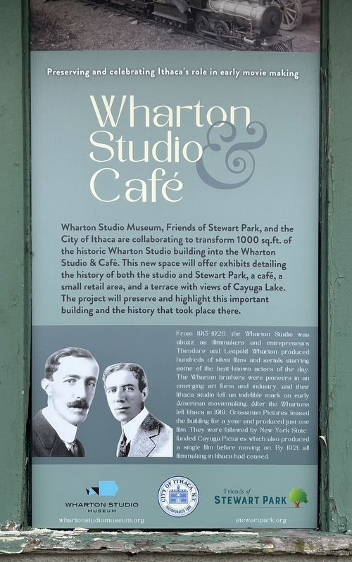 Wharton Studio Marker image. Click for full size.