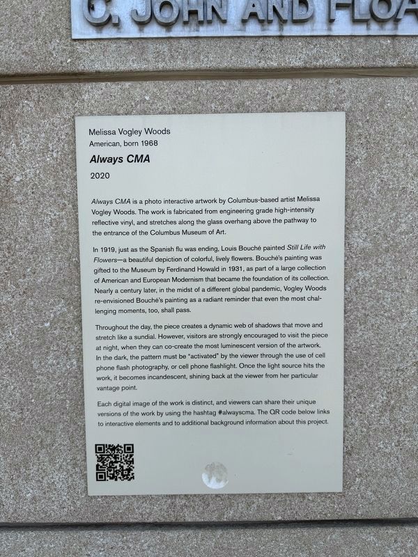 <i>Always CMA</i> Marker image. Click for full size.
