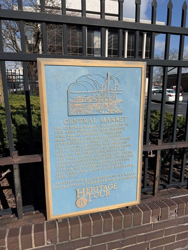 Central Market Marker image. Click for full size.