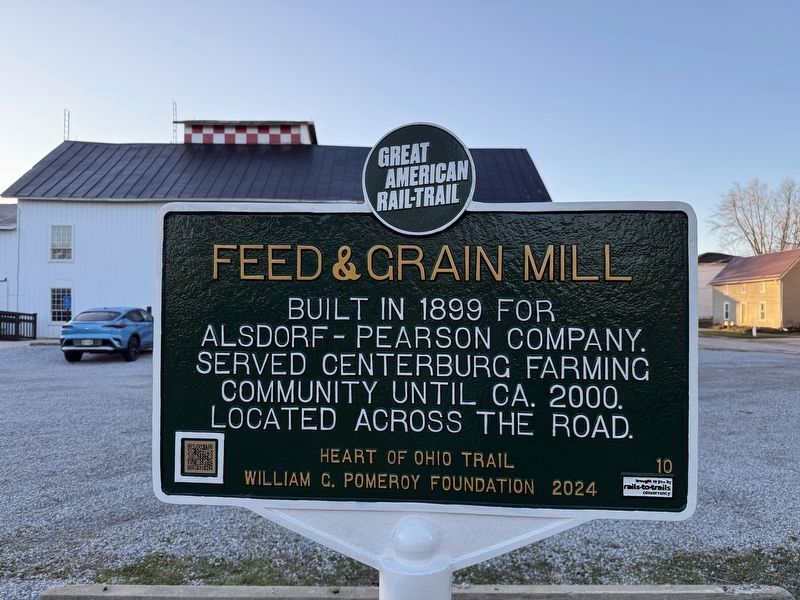 Feed & Grain Mill Marker image. Click for full size.