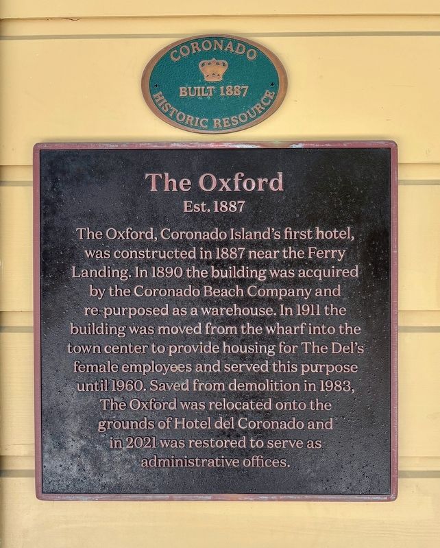 The Oxford Marker. Click for full size. The Oxford Marker image. Click for full size.