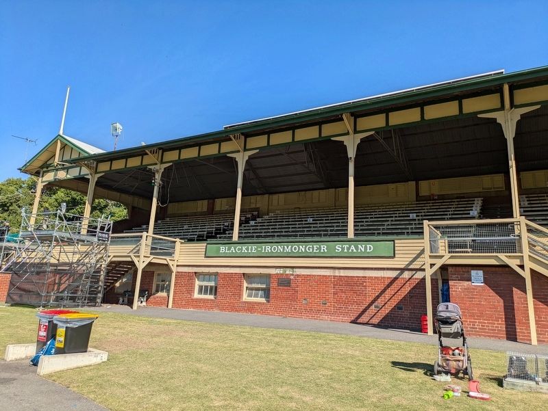 Blackie-Ironmonger Stand. Click for full size. Blackie-Ironmonger Stand image. Click for full size.