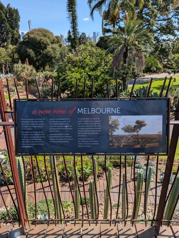 A new view of Melbourne Marker. Click for full size. A new view of Melbourne Marker image. Click for full size.